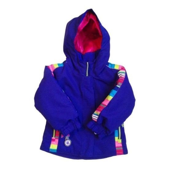 Obermeyer I-Grow Colorful Hooded Ski Jacket 2 (1 - 2 Years)